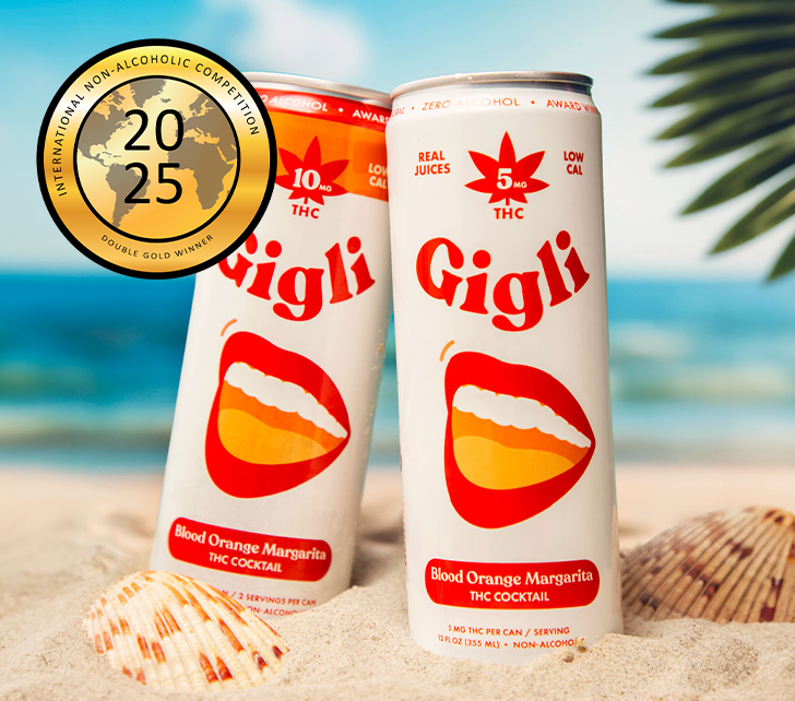 Gigli Wins Double Gold for Best-Tasting NA Beverage!