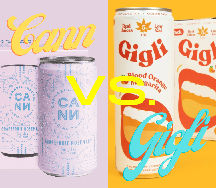 CANN vs Gigli: Comparing Two Trending THC Drinks
