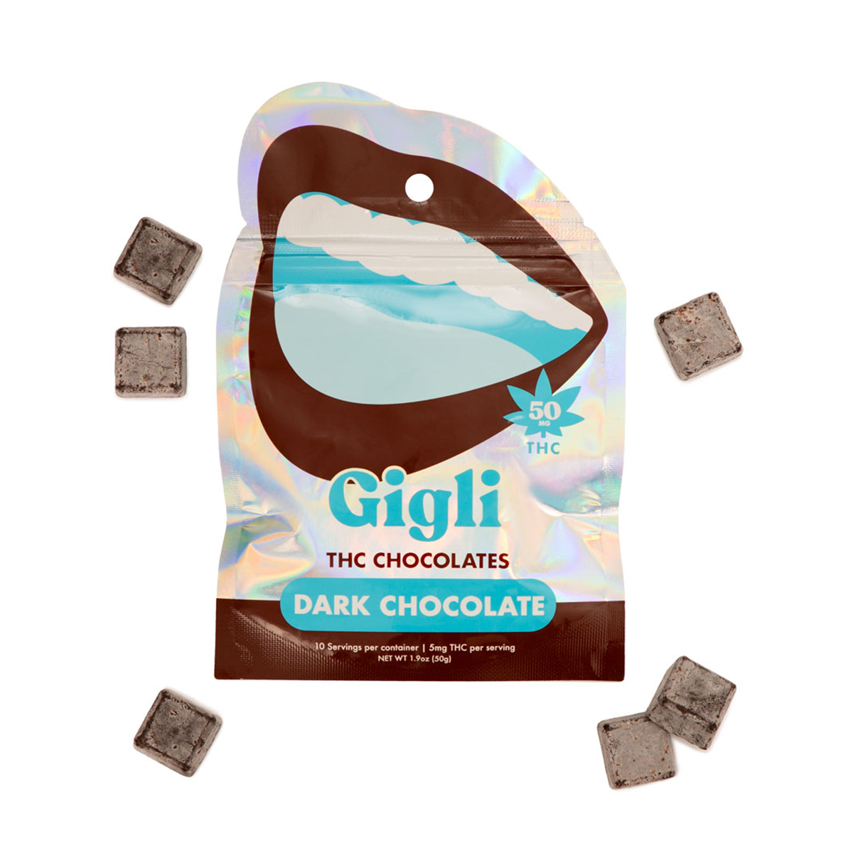 Dark Chocolate THC-Infused Chocolates