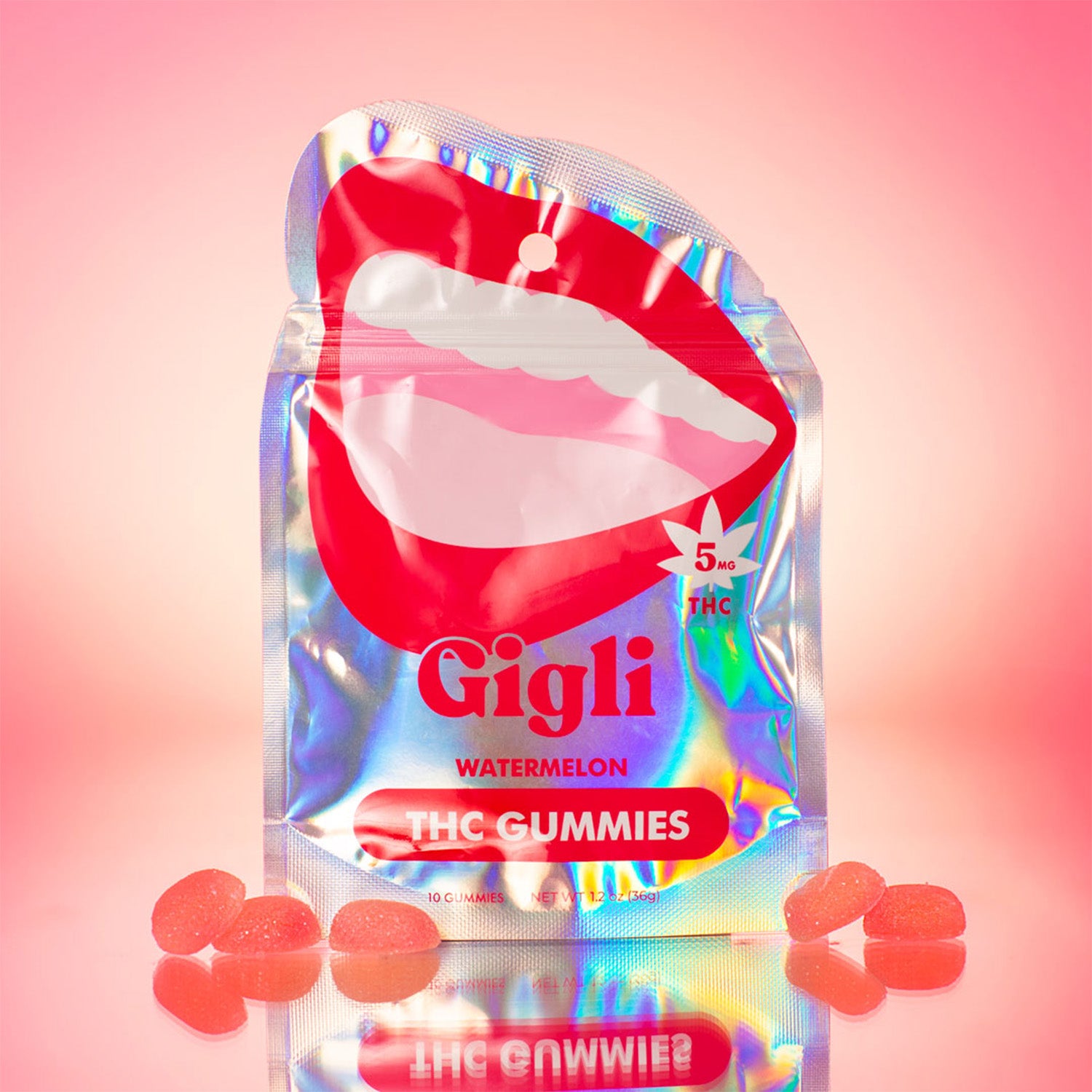 Watermelon THC-Infused Gummies