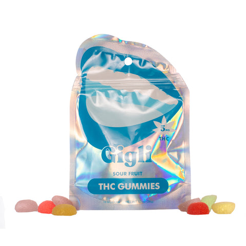 Sour Fruit THC-Infused Gummies