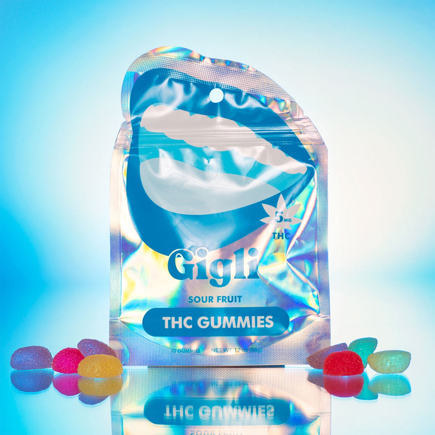 Sour Fruit THC-Infused Gummies