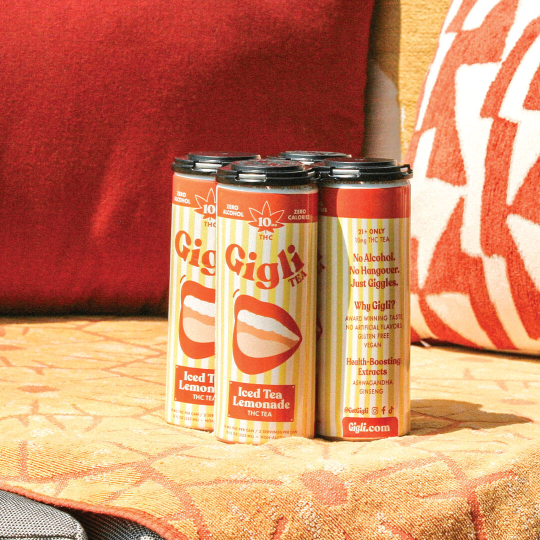 THC-Infused Iced Tea Lemonade