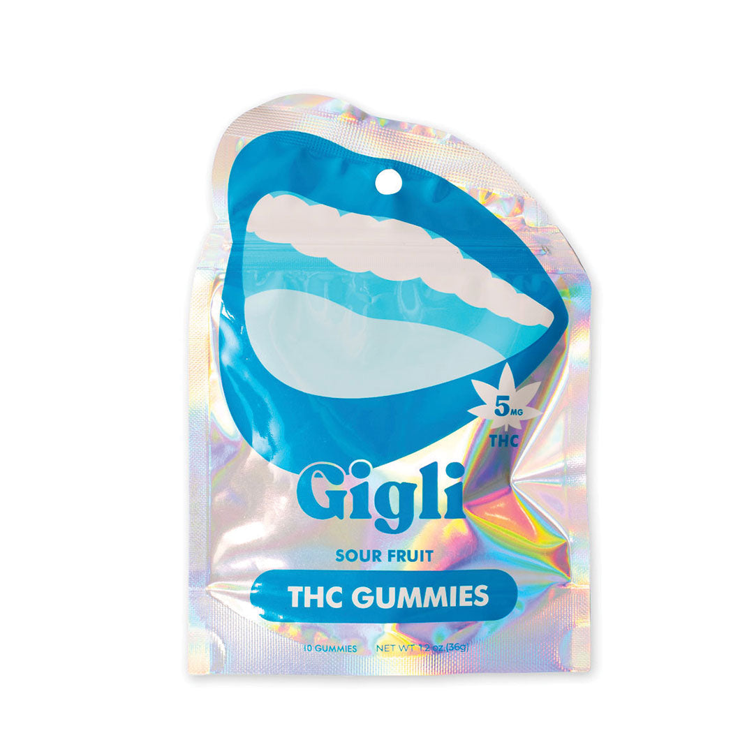 Sour Fruit THC-Infused Gummies