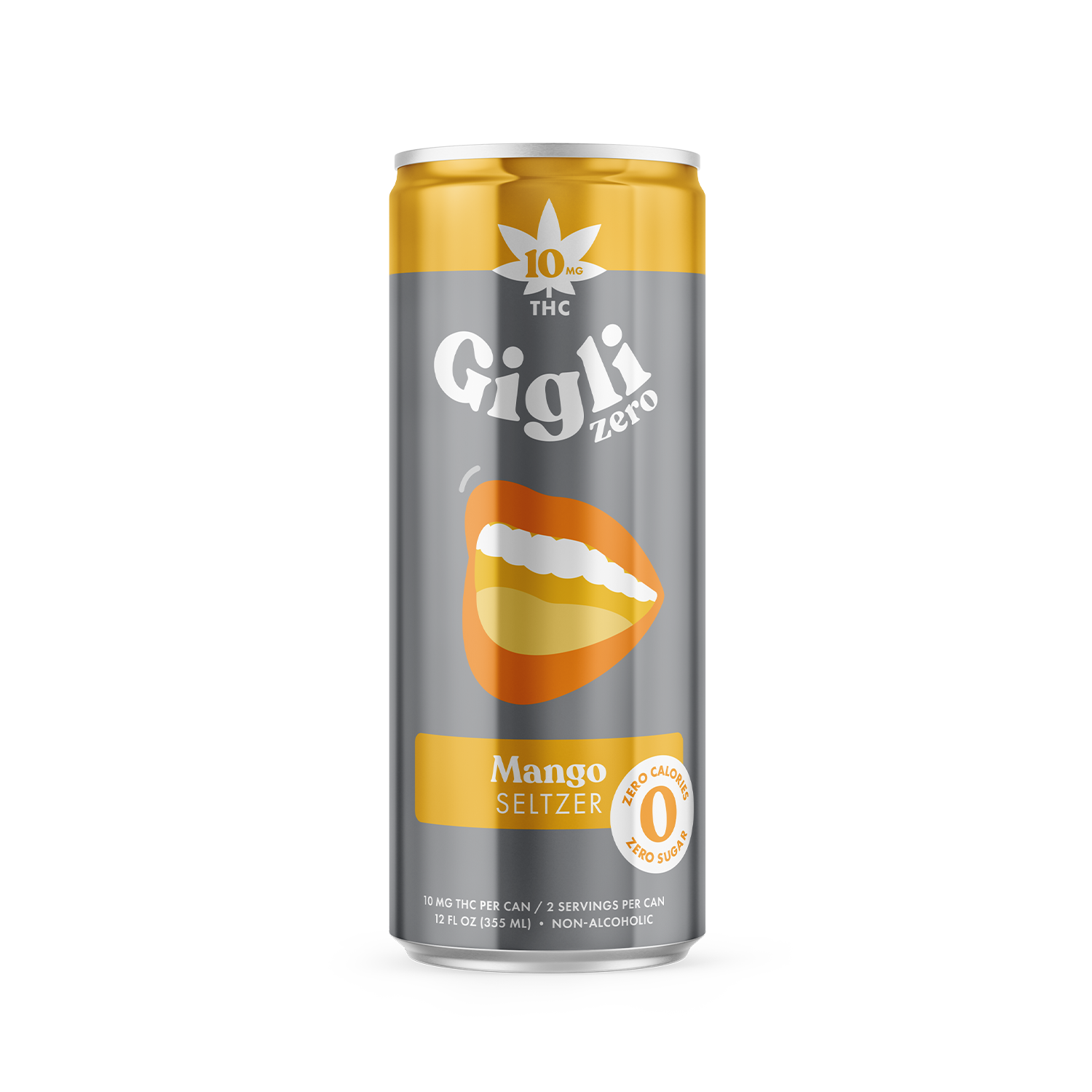THC-Infused Mango Seltzer