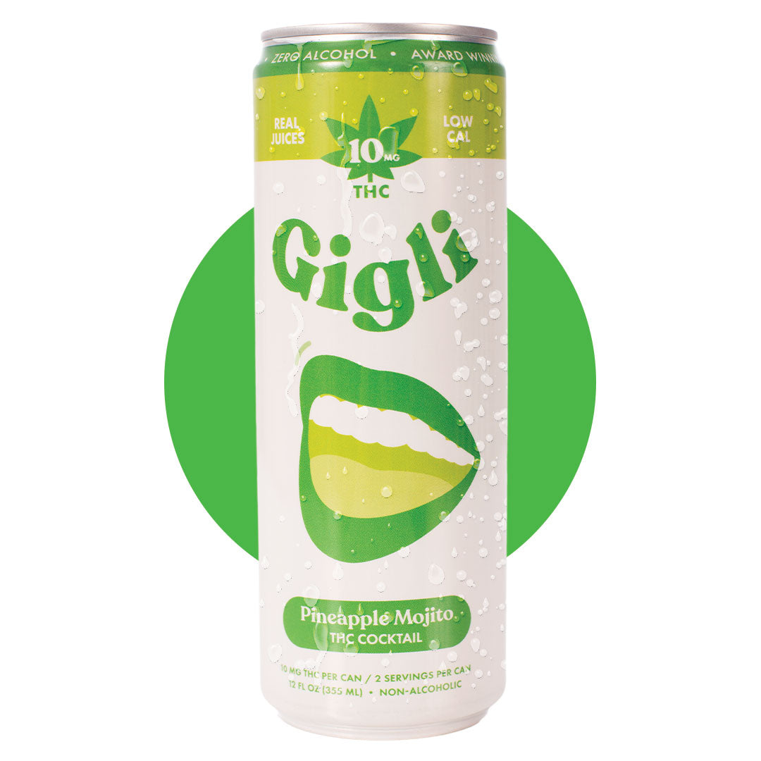 Gigli 10 mg THC cocktail pineapple mojito