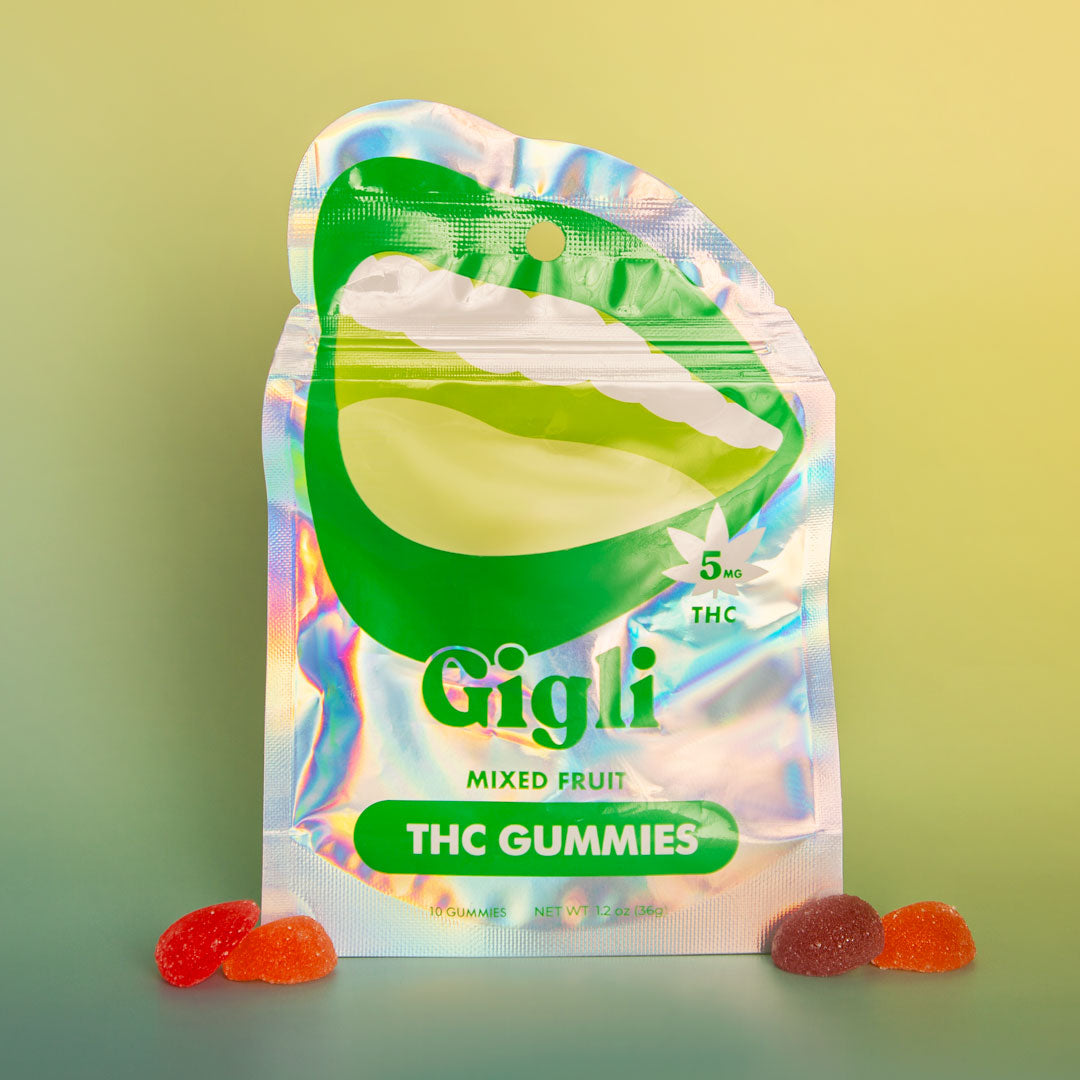 5mg THC-Infused Gummies | Mixed Fruit