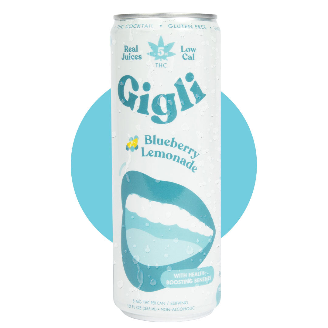 Gigli 5 mg THC cocktail blueberry lemonade