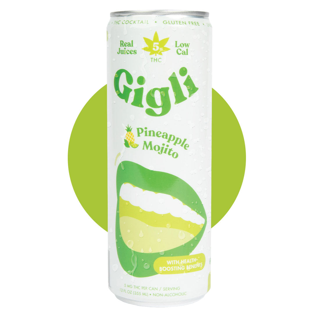 Gigli 5 mg THC cocktail pineapple mojito