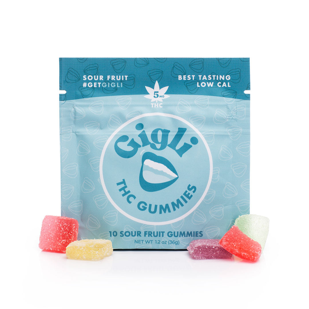 5mg THC-Infused Gummies | Sour Fruit