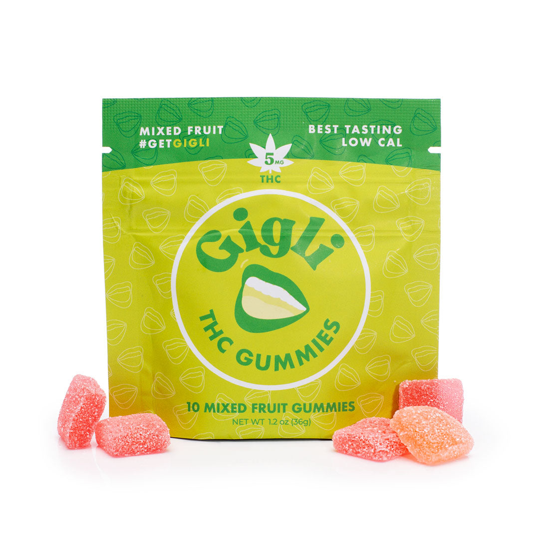 5mg THC-Infused Gummies | Mixed Fruit