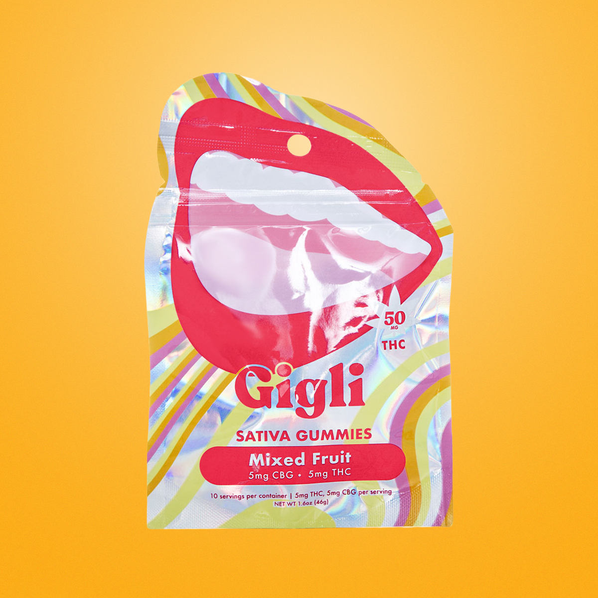 THC Sativa Gummies 5mg Delta 9 | Mixed Fruit