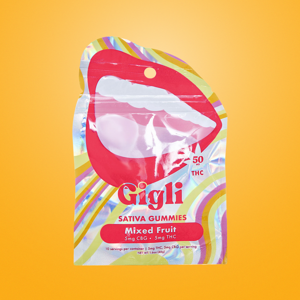 THC Sativa Gummies 5mg Delta 9 | Mixed Fruit