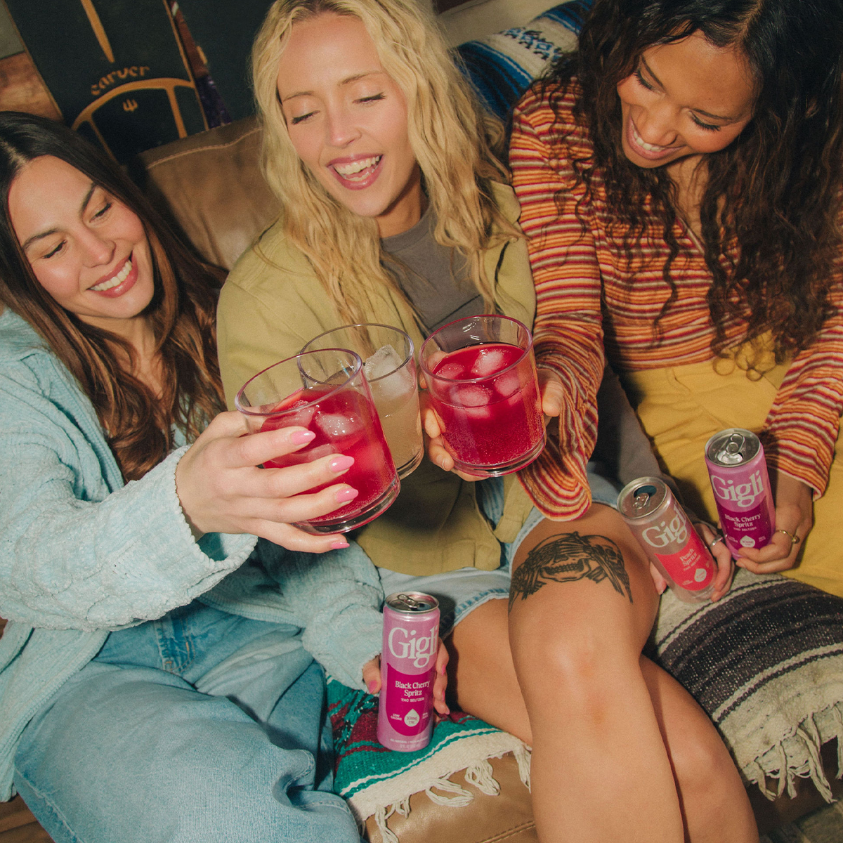 THC-Infused Mango Spritz