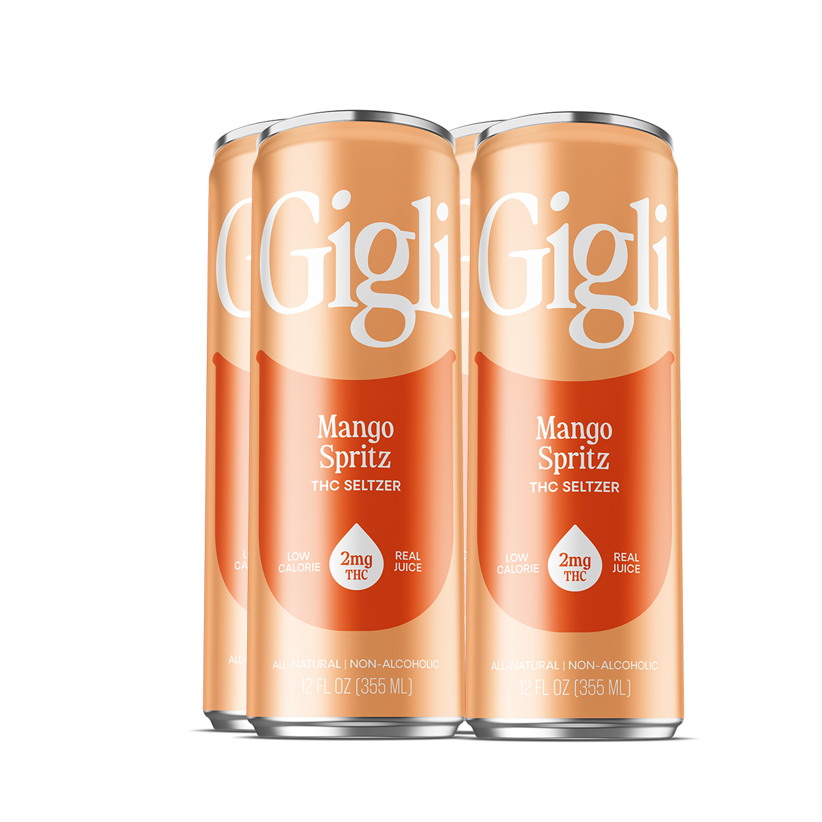 THC-Infused Mango Spritz
