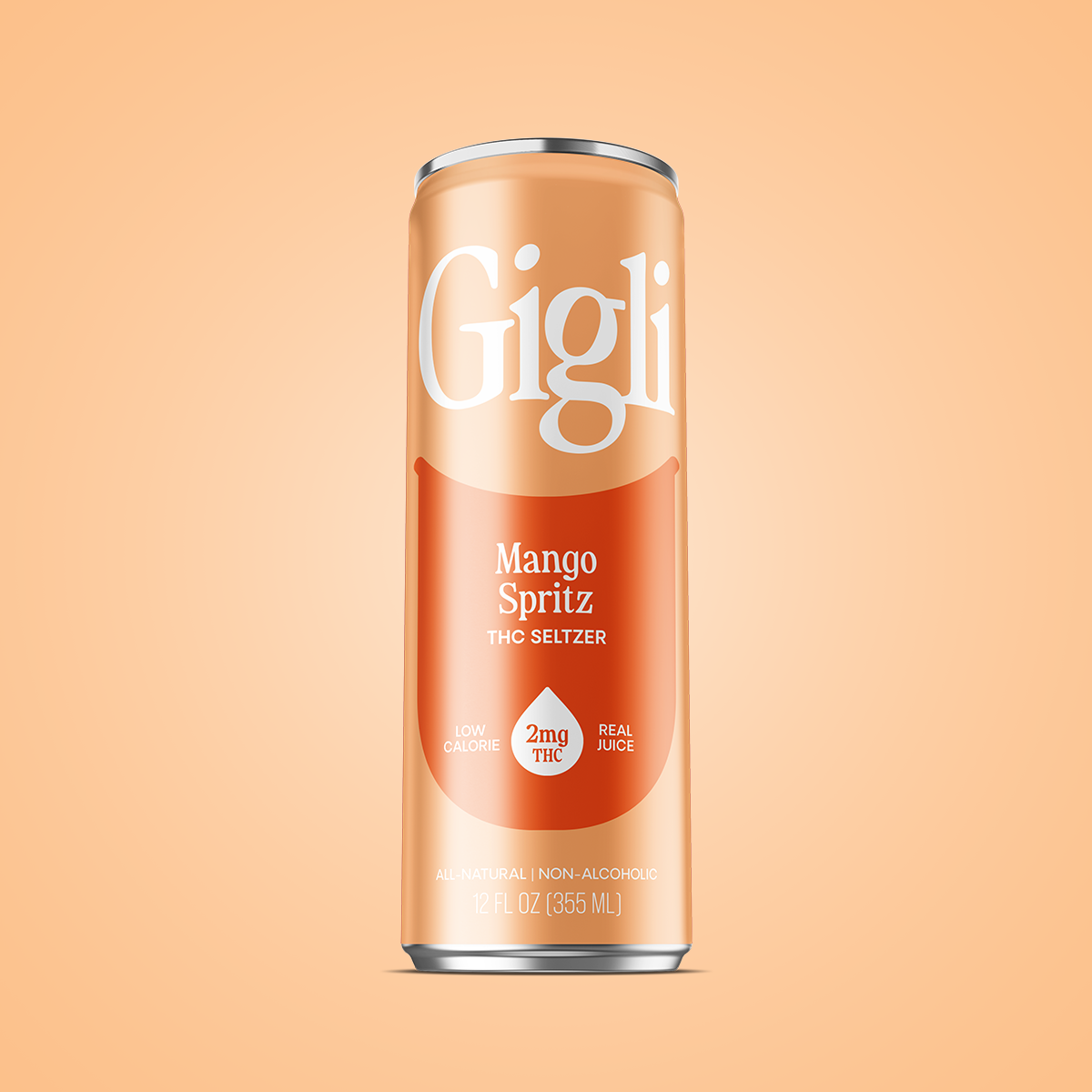 THC-Infused Mango Spritz