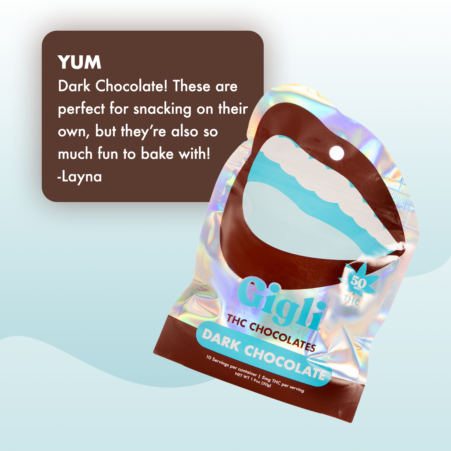 Dark Chocolate THC-Infused Chocolates