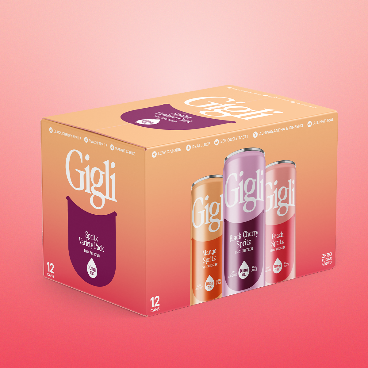 10mg Gigli Spritz Variety 12-pack