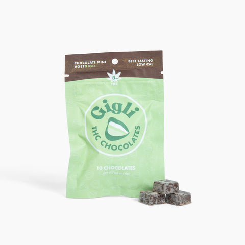 Mint Chocolates THC-Infused Chocolate