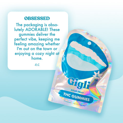 Sour Fruit THC-Infused Gummies