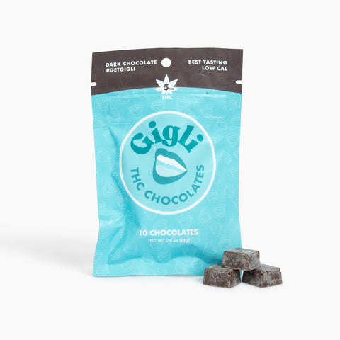 Dark Chocolate THC-Infused Chocolates