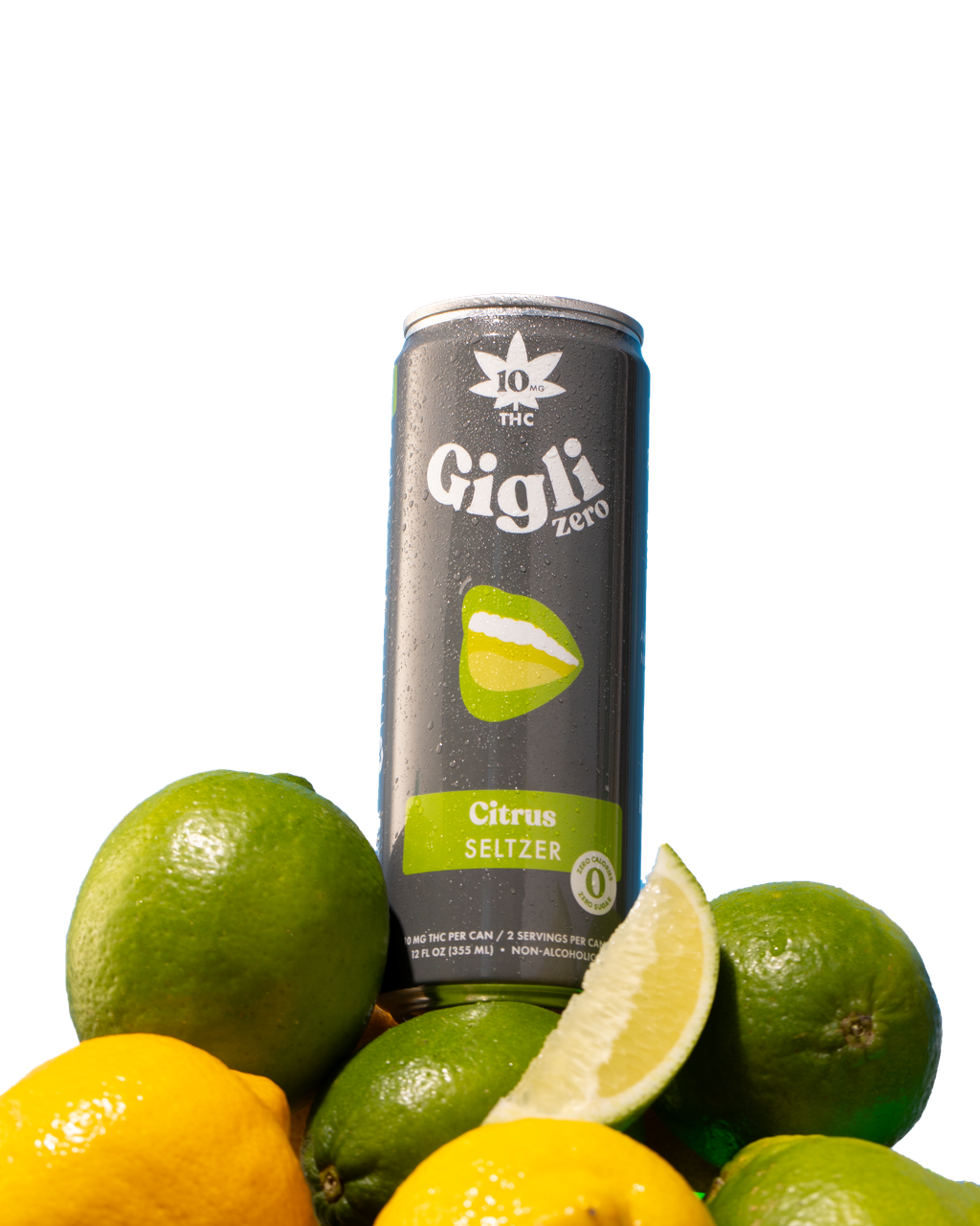 Gigli 10 mg THC seltzer zero citrus