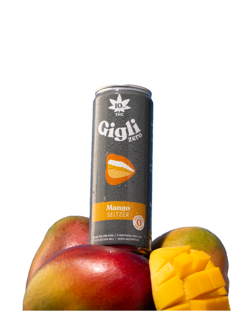 THC-Infused Mango Seltzer
