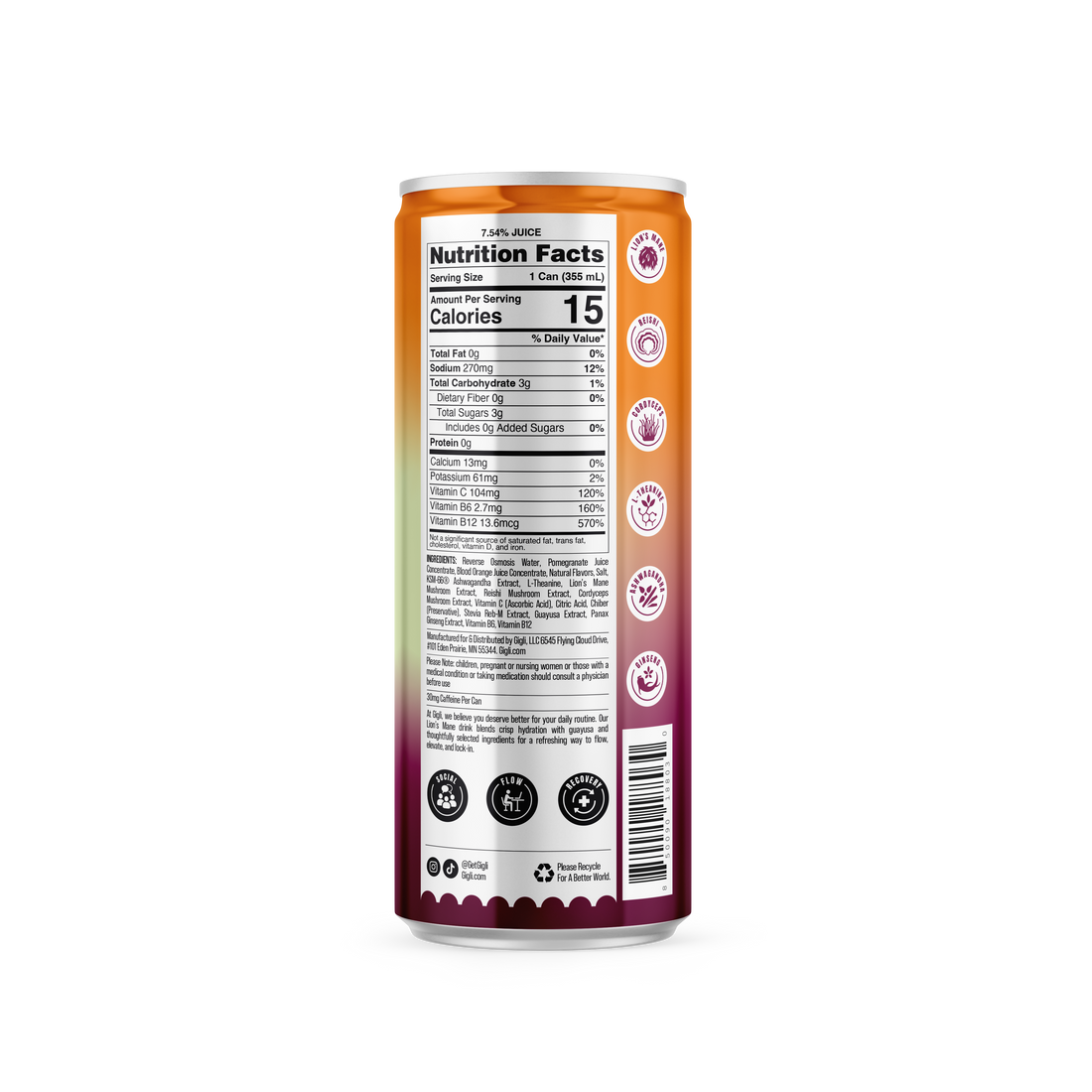 Pomegranate Blood Orange Daily Flow
