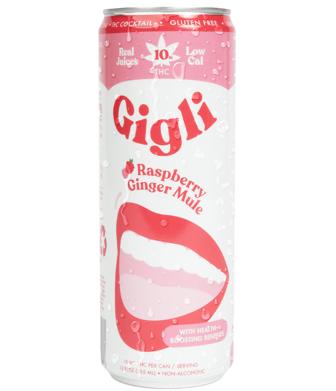 Raspberry Ginger Mule 5mg | THC-Infused Drinks | Gigli 🍹