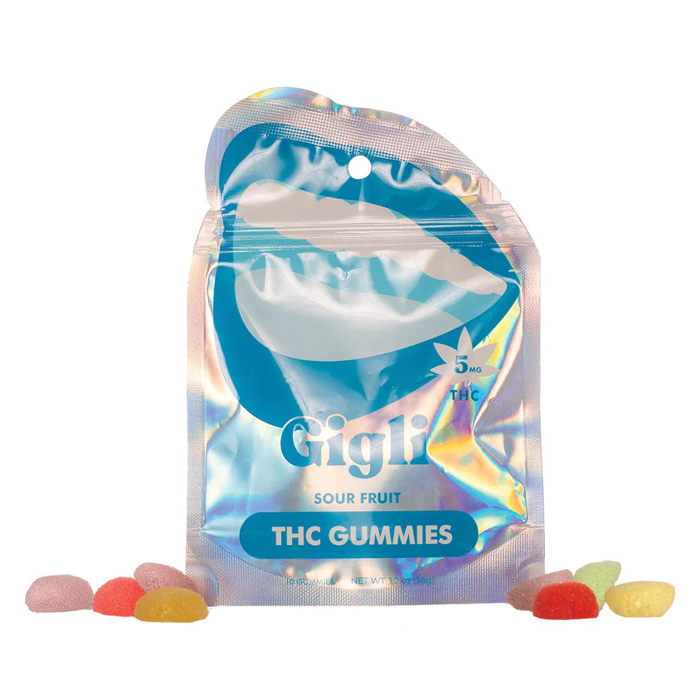 5mg THC-Infused Gummies | Sour Fruit