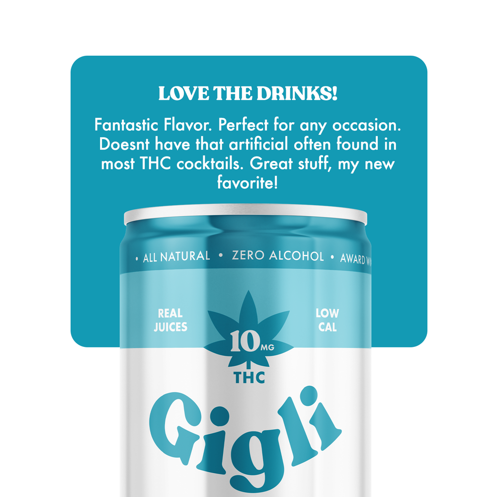 THC-Infused Blueberry Lemonade Cocktail