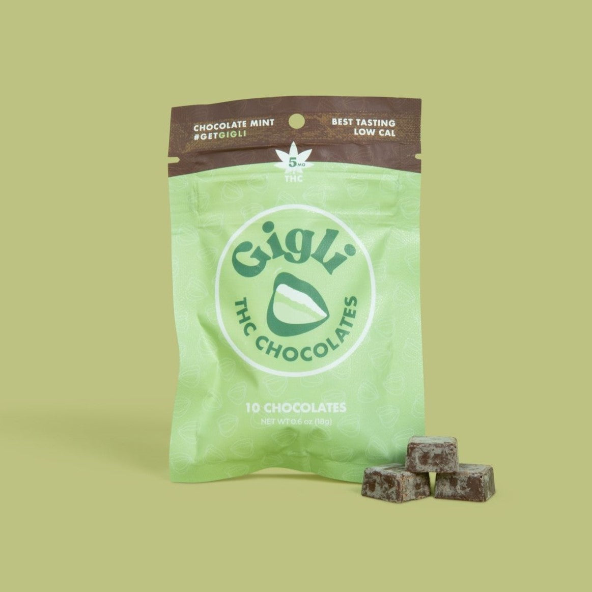 Gigli 5 mg THC Chocolate Mint