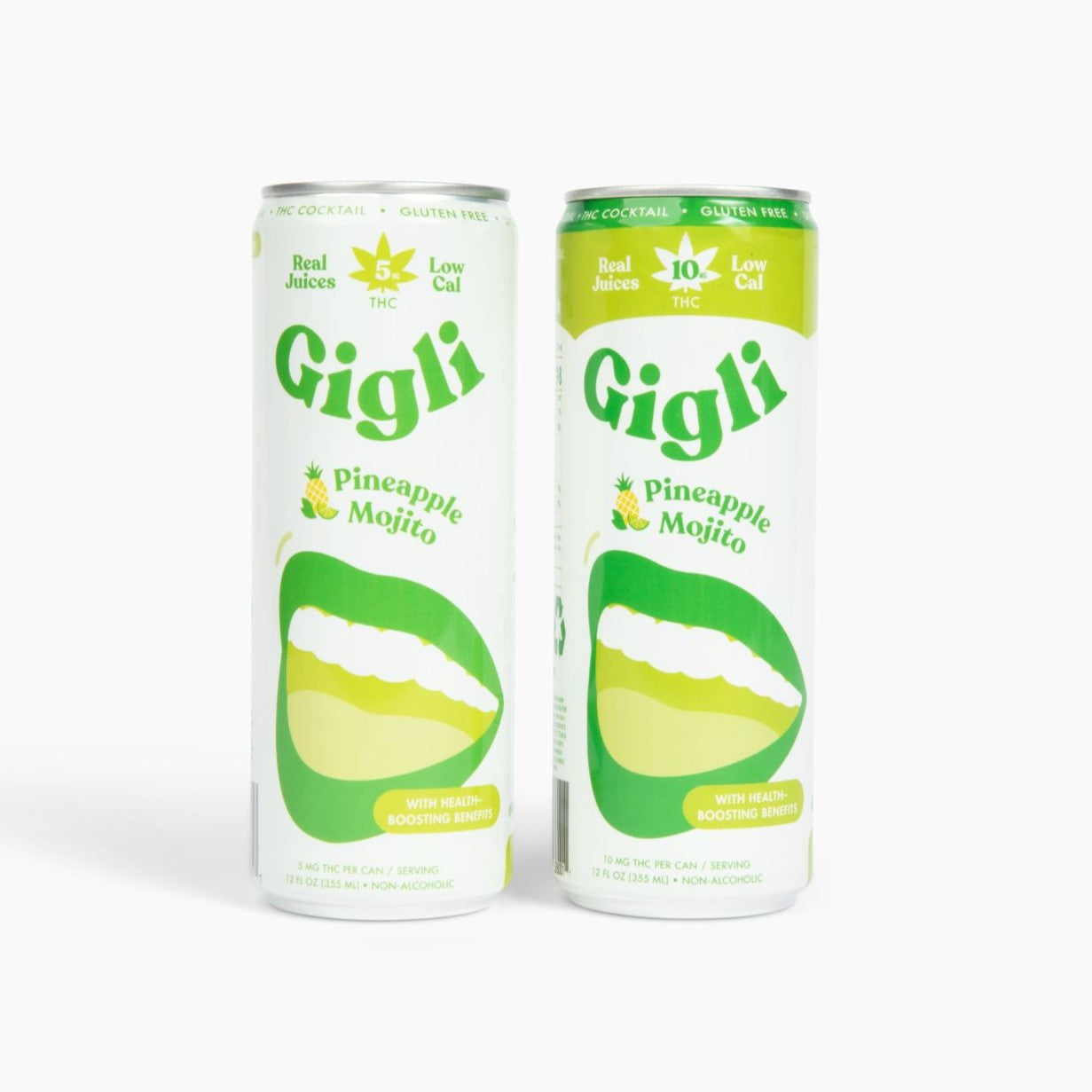 gigli 5 & 10 mg THC cocktail pineapple mojito